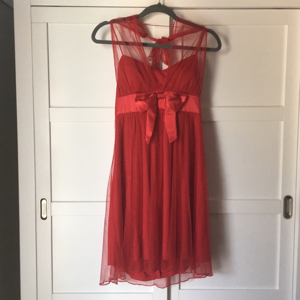Sparkle Red Dress 💃🏻